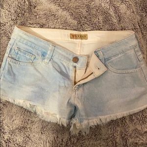 GUESS Baby Blue Denim shorts